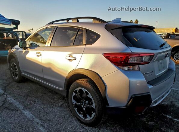 JF2GTAEC6N8211762 2022 SUBARU CROSSTREK Silver Trasero izquierdo