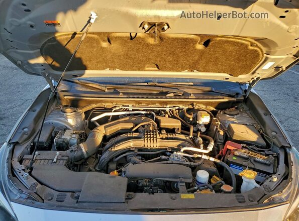 JF2GTAEC6N8211762 2022 SUBARU CROSSTREK Silver Vista del compartimento del motor