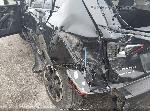 JF2GTAEC6NH232563 2022 SUBARU CROSSTREK Black Դիմացի տեսք