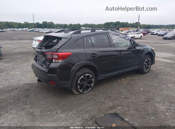 JF2GTAEC6NH232563 2022 SUBARU CROSSTREK Black Հետևի աջ