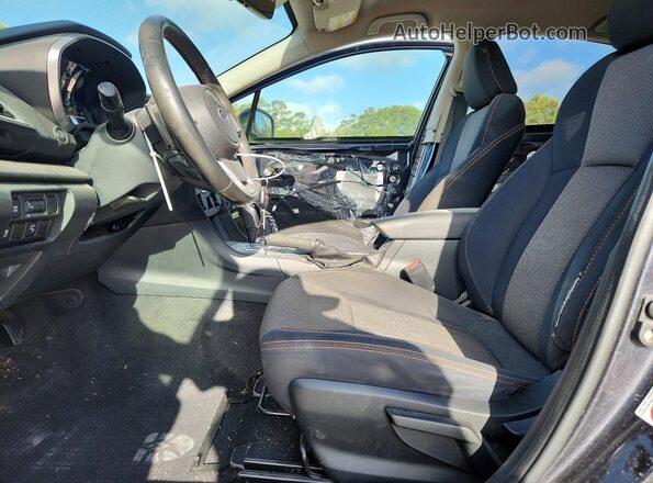 JF2GTAEC7KH317987 2019 SUBARU CROSSTREK Серый Вид салона спереди