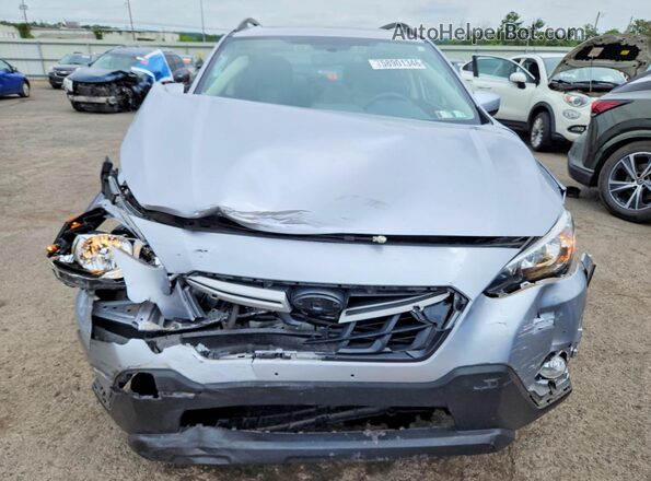 JF2GTAEC7M8327681 2021 SUBARU CROSSTREK Silver წინა ხედი