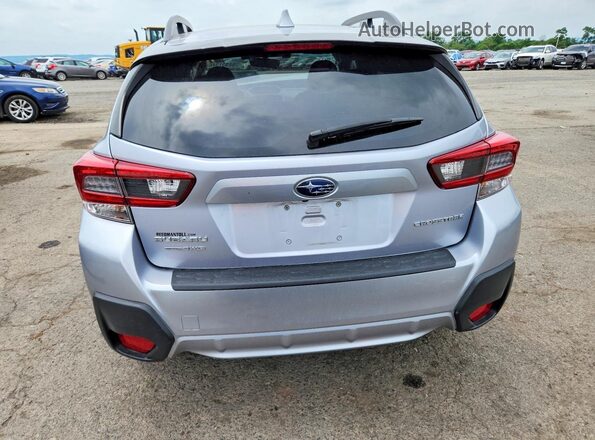 JF2GTAEC7M8327681 2021 SUBARU CROSSTREK Silver უკანა ხედი