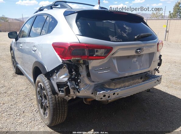 JF2GTAEC7M8677182 2021 SUBARU CROSSTREK Gray Вид спереду