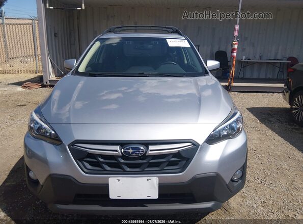 JF2GTAEC7M8677182 2021 SUBARU CROSSTREK Gray Вид задньої частини салону