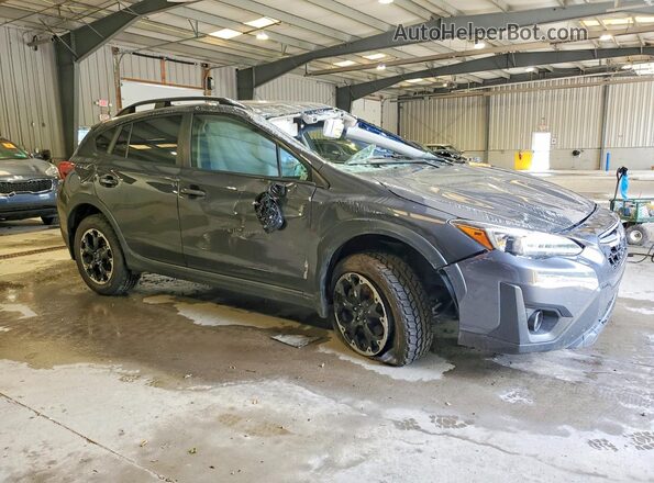 JF2GTAEC7MH389422 2021 SUBARU CROSSTREK Charcoal Front right