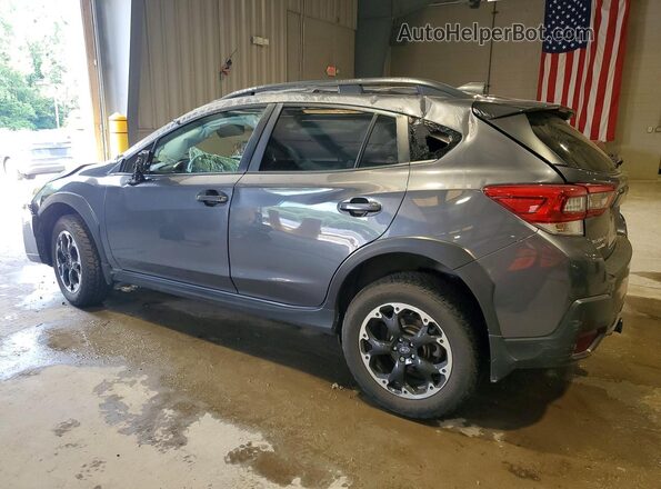 JF2GTAEC7MH389422 2021 SUBARU CROSSTREK Charcoal Rear left