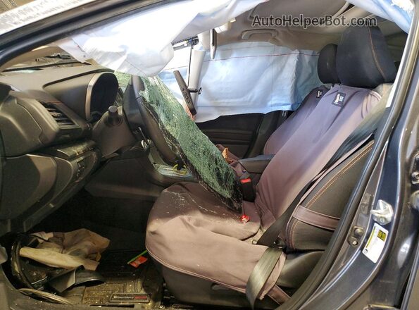 JF2GTAEC7MH389422 2021 SUBARU CROSSTREK Charcoal Front interior view