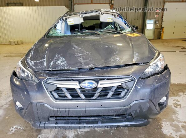 JF2GTAEC7MH389422 2021 SUBARU CROSSTREK Charcoal Front view