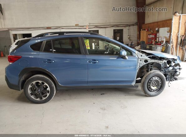 JF2GTAEC7NH263692 2022 SUBARU CROSSTREK Blue Սալոնի 360 աստիճան տեսք