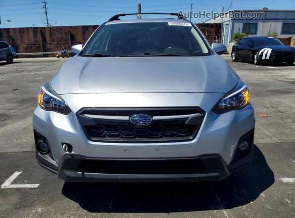 JF2GTAEC8K8301684 2019 SUBARU CROSSTREK Silver წინა ხედი