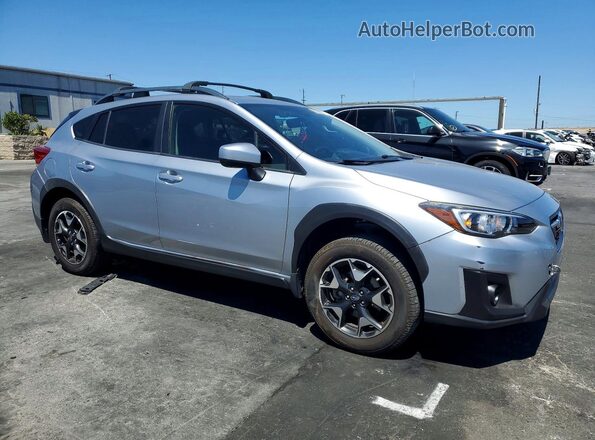 JF2GTAEC8K8301684 2019 SUBARU CROSSTREK Silver წინა მარჯვენა