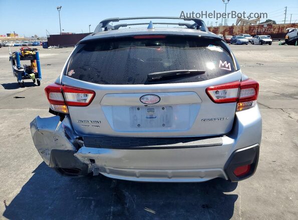 JF2GTAEC8K8301684 2019 SUBARU CROSSTREK Silver უკანა ხედი