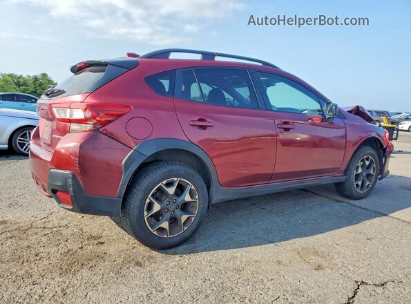 JF2GTAEC8K8355163 2019 SUBARU CROSSTREK Темно-бордовый Задняя правая четверть