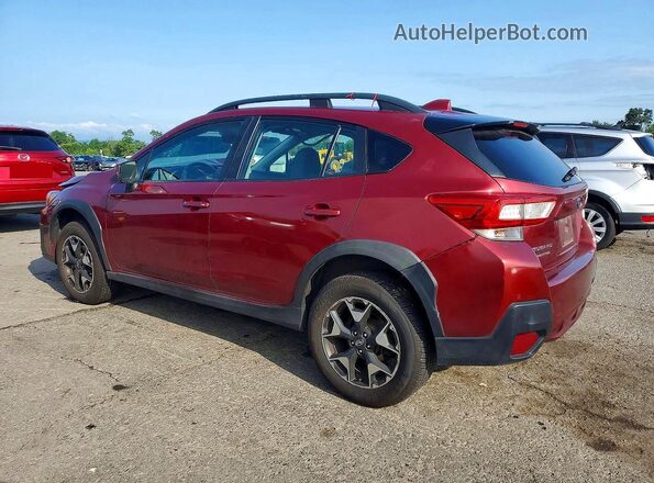 JF2GTAEC8K8355163 2019 SUBARU CROSSTREK Темно-бордовый Задняя левая четверть