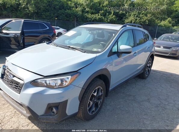 JF2GTAEC8K8375672 2019 SUBARU CROSSTREK Blue Front left