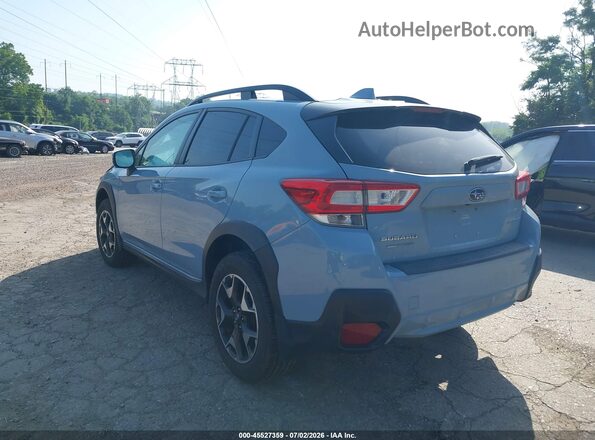 JF2GTAEC8K8375672 2019 SUBARU CROSSTREK Blue Rear left
