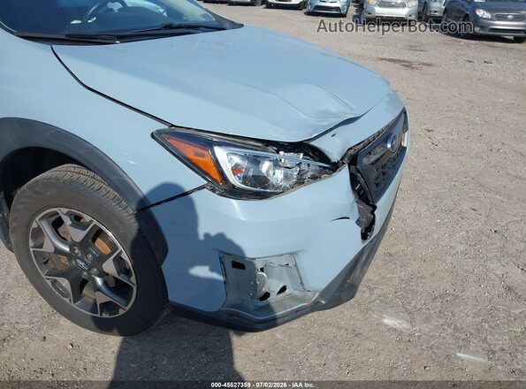 JF2GTAEC8K8375672 2019 SUBARU CROSSTREK Blue Front view