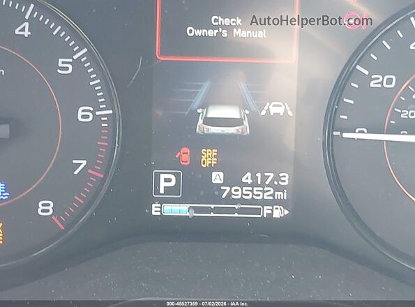 JF2GTAEC8K8375672 2019 SUBARU CROSSTREK Blue 