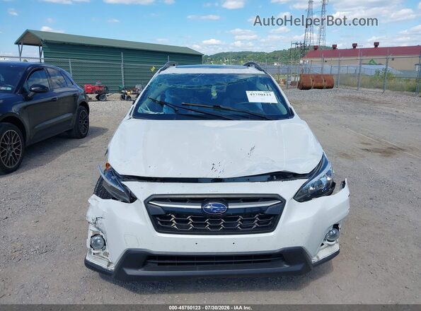 JF2GTAEC8KH201634 2019 SUBARU CROSSTREK White წინა ხედი
