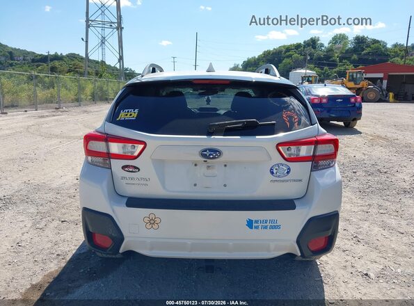 JF2GTAEC8KH201634 2019 SUBARU CROSSTREK White ხელსაწყოთა პანელის ხედი