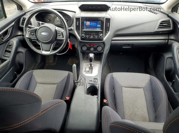 JF2GTAEC8KH350061 2019 SUBARU CROSSTREK Черный Вид панели приборов