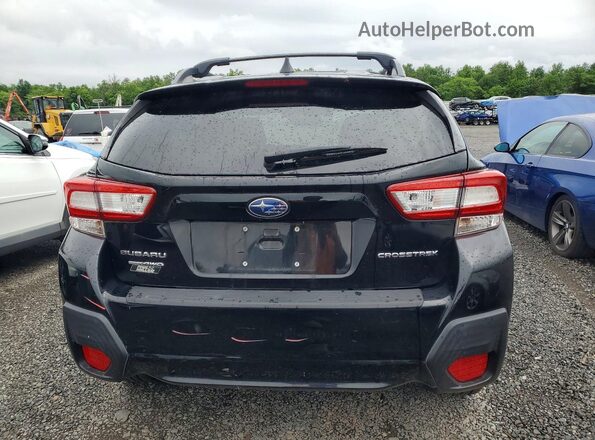 JF2GTAEC8KH350061 2019 SUBARU CROSSTREK Черный Вид сзади
