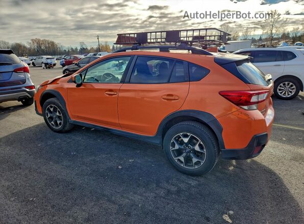 JF2GTAEC8KH367393 2019 SUBARU CROSSTREK Orange Rear left