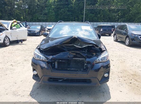 JF2GTAEC8L8204292 2020 SUBARU CROSSTREK Black Front view
