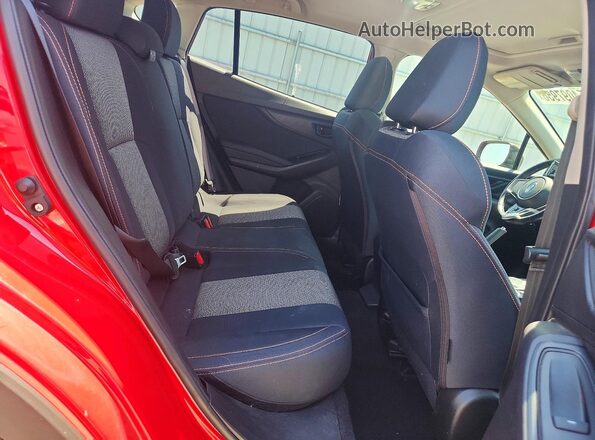 JF2GTAEC8LH204177 2020 SUBARU CROSSTREK Red Հետևի նստատեղերի տեսք