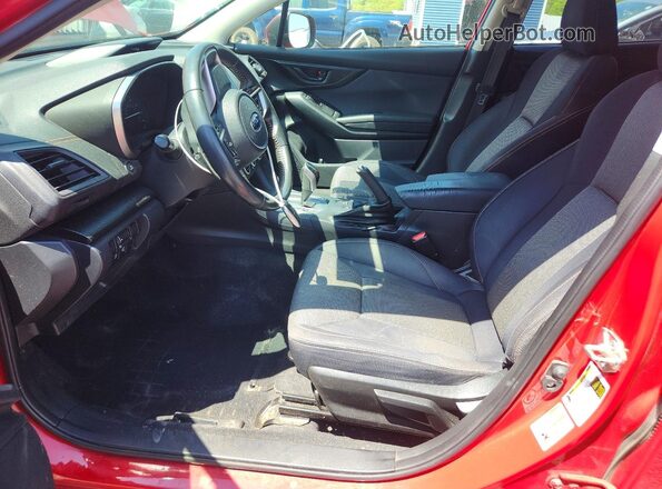JF2GTAEC8LH204177 2020 SUBARU CROSSTREK Red Սալոնի դիմացի տեսք