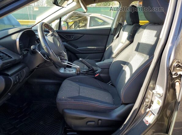 JF2GTAEC8LH239298 2020 SUBARU CROSSTREK Gray Вид салону спереду