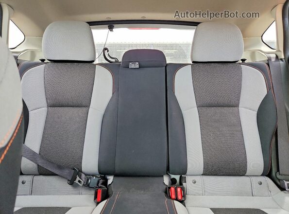 JF2GTAEC8M8240694 2021 SUBARU CROSSTREK White Widok tylnych siedzeń