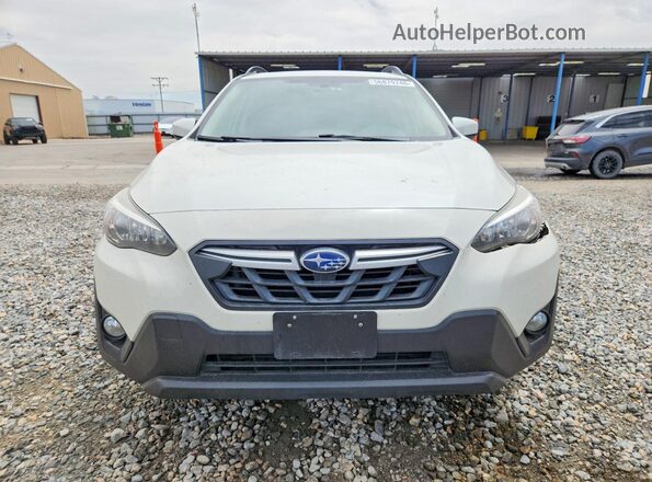 JF2GTAEC8M8240694 2021 SUBARU CROSSTREK White Widok z przodu