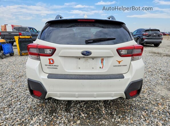 JF2GTAEC8M8240694 2021 SUBARU CROSSTREK White Widok z tyłu