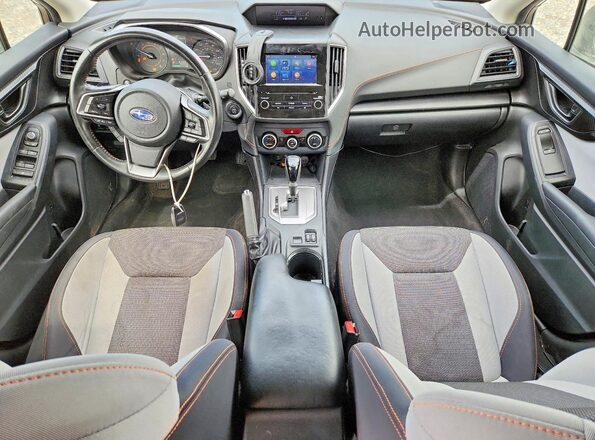 JF2GTAEC8M8240694 2021 SUBARU CROSSTREK White Widok deski rozdzielczej