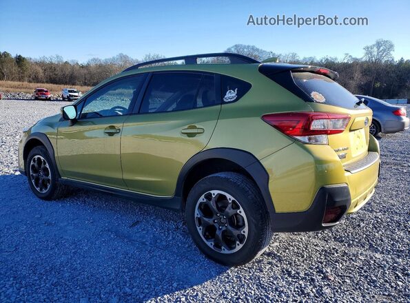 JF2GTAEC8PH228016 2023 SUBARU CROSSTREK Green Trasero izquierdo