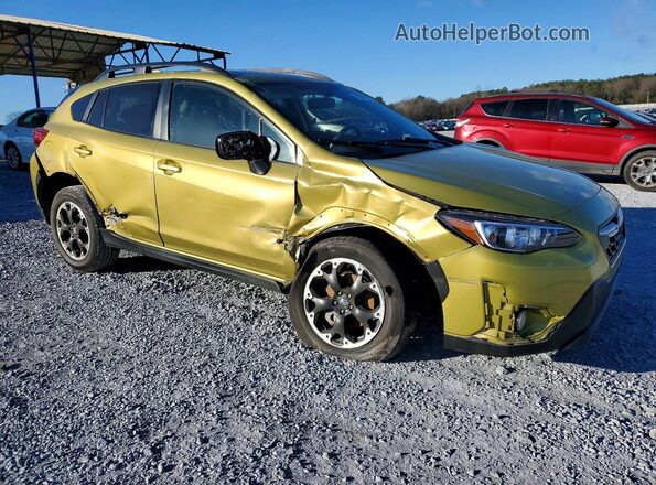JF2GTAEC8PH228016 2023 SUBARU CROSSTREK Green Delantero derecho