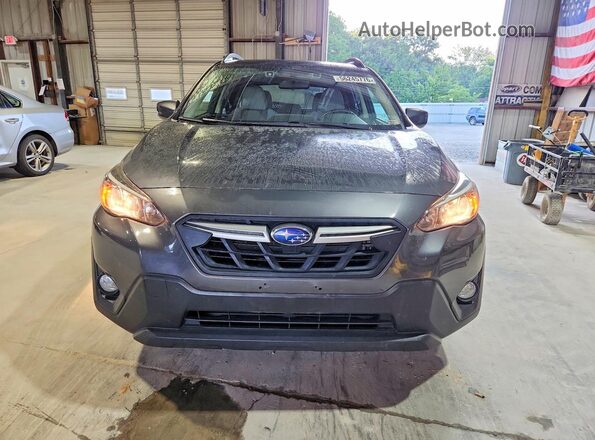JF2GTAEC9M8300854 2021 SUBARU CROSSTREK Gray Դիմացի տեսք