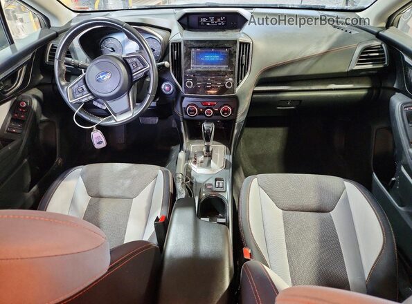 JF2GTAEC9M8300854 2021 SUBARU CROSSTREK Gray Առջևի վահանակի տեսք