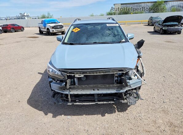 JF2GTAEC9MH356454 2021 SUBARU CROSSTREK Blue Vista frontal
