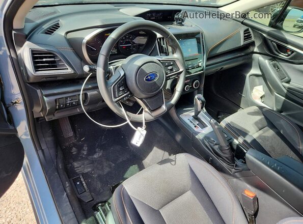 JF2GTAEC9MH356454 2021 SUBARU CROSSTREK Blue Vista del salpicadero