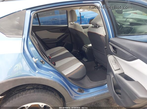 JF2GTAEC9MH358883 2021 SUBARU CROSSTREK Blue Widok naklejki z numerem VIN