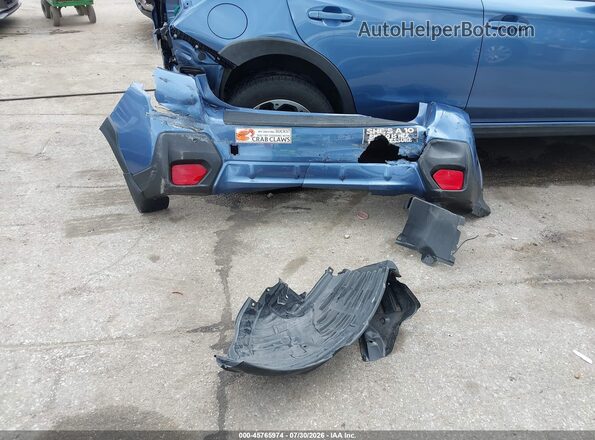 JF2GTAEC9MH358883 2021 SUBARU CROSSTREK Blue Widok zestawu wskaźników