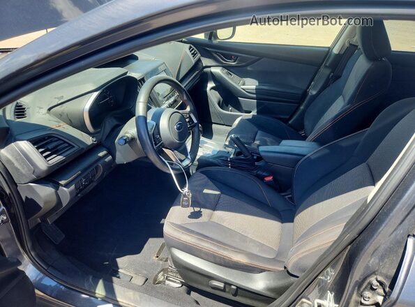 JF2GTAEC9NH281837 2022 SUBARU CROSSTREK Серый Вид салона спереди