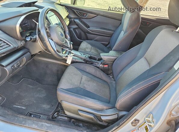 JF2GTAECXK8226731 2019 SUBARU CROSSTREK Синий Вид салона спереди