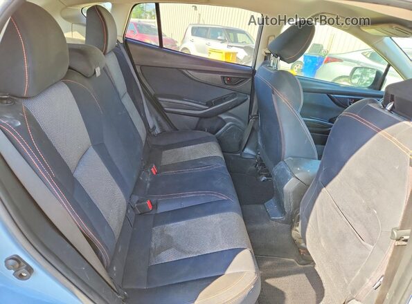 JF2GTAECXK8226731 2019 SUBARU CROSSTREK Синий Вид задней части салона