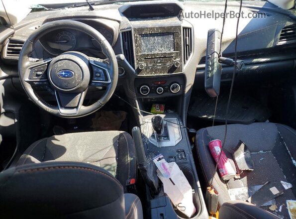 JF2GTAECXLH243997 2020 SUBARU CROSSTREK Синий Вид панели приборов