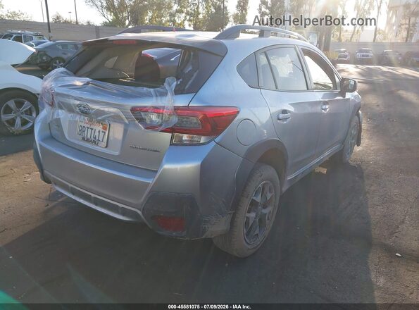 JF2GTAECXLH249654 2020 SUBARU CROSSTREK Silver Trasero derecho