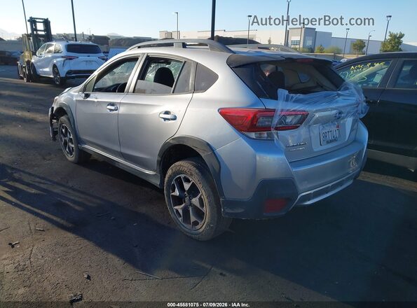 JF2GTAECXLH249654 2020 SUBARU CROSSTREK Silver Trasero izquierdo